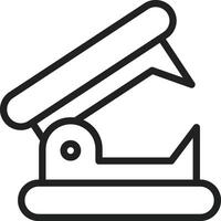 Stapler Remover icon vector image. Suitable for mobile apps, web apps and print media.