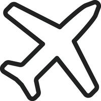 Air Transport icon vector image. Suitable for mobile apps, web apps and print media.