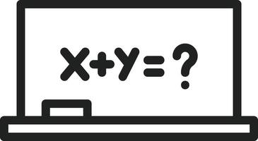 Algebra icon vector image. Suitable for mobile apps, web apps and print media.