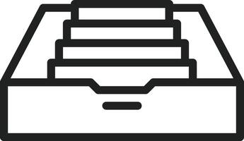 Archive icon vector image. Suitable for mobile apps, web apps and print media.