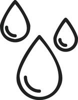 Blood Drop icon vector image. Suitable for mobile apps, web apps and print media.