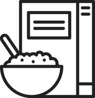 Cereals icon vector image. Suitable for mobile apps, web apps and print media.