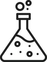 Chemistry icon vector image. Suitable for mobile apps, web apps and print media.