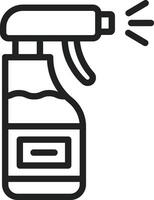 Cleaning Spray icon vector image. Suitable for mobile apps, web apps and print media.