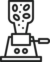 Coffee Grinder icon vector image. Suitable for mobile apps, web apps and print media.