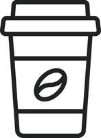 Coffee icon vector image. Suitable for mobile apps, web apps and print media.