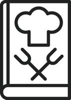 Cookbook icon vector image. Suitable for mobile apps, web apps and print media.