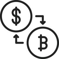 Conversion icon vector image. Suitable for mobile apps, web apps and print media.
