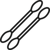Cotton Swab icon vector image. Suitable for mobile apps, web apps and print media.