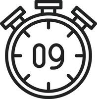 Countdown icon vector image. Suitable for mobile apps, web apps and print media.