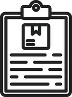Delivery File icon vector image. Suitable for mobile apps, web apps and print media.
