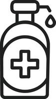 Disinfectant icon vector image. Suitable for mobile apps, web apps and print media.