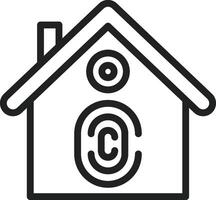 Finger Scan icon vector image. Suitable for mobile apps, web apps and print media.