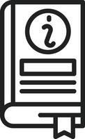 Guide Book icon vector image. Suitable for mobile apps, web apps and print media.