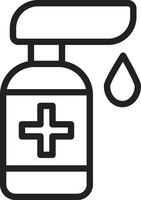 Hand Sanitizer icon vector image. Suitable for mobile apps, web apps and print media.