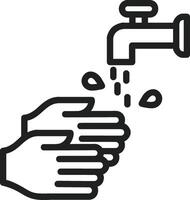 Handwash icon vector image. Suitable for mobile apps, web apps and print media.