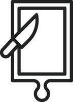 Kitchen Board icon vector image. Suitable for mobile apps, web apps and print media.