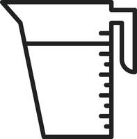 Measuring Cup icon vector image. Suitable for mobile apps, web apps and print media.