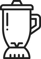 Mixer icon vector image. Suitable for mobile apps, web apps and print media.