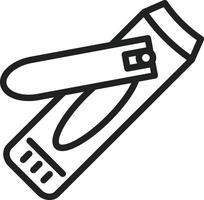 Nail Clipper icon vector image. Suitable for mobile apps, web apps and print media.