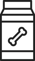 Pet Food icon vector image. Suitable for mobile apps, web apps and print media.