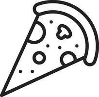 Pizza icon vector image. Suitable for mobile apps, web apps and print media.
