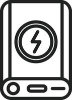 Power Bank icon vector image. Suitable for mobile apps, web apps and print media.