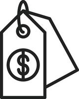 Price Tag icon vector image. Suitable for mobile apps, web apps and print media.