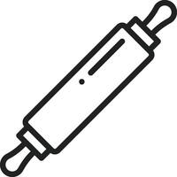 Rolling Pin icon vector image. Suitable for mobile apps, web apps and print media.
