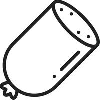 Sausage icon vector image. Suitable for mobile apps, web apps and print media.