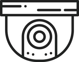 Security Camera icon vector image. Suitable for mobile apps, web apps and print media.
