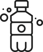 Soda Bottle icon vector image. Suitable for mobile apps, web apps and print media.