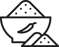 Spices icon vector image. Suitable for mobile apps, web apps and print media.