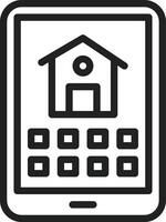 Tablet Controller icon vector image. Suitable for mobile apps, web apps and print media.