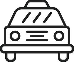 Taxi icon vector image. Suitable for mobile apps, web apps and print media.