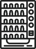 Vending Machine icon vector image. Suitable for mobile apps, web apps and print media.