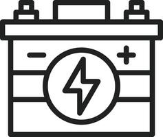 Battery icon image. Suitable for mobile apps, web apps and print media. vector