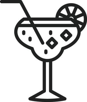 Cocktail icon image. Suitable for mobile apps, web apps and print media. vector