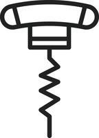 Cork icon image. Suitable for mobile apps, web apps and print media. vector