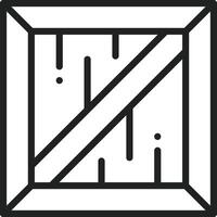 Crate icon image. Suitable for mobile apps, web apps and print media. vector