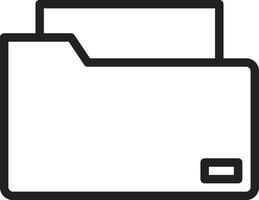 Folders icon image. Suitable for mobile apps, web apps and print media. vector