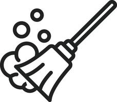 Mop icon image. Suitable for mobile apps, web apps and print media. vector