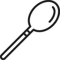 Wooden Spoon icon image. Suitable for mobile apps, web apps and print media. vector