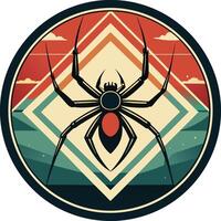 spider web button vector