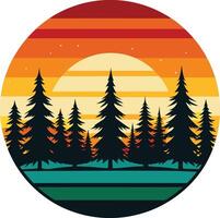 Christmas icon on the button vintage logo in the circle detailed design vector