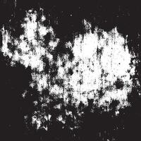 A black and white grunge debris texture featuring abstract noise, with distressed particles and dust scattered throughout, creating a chaotic and worn appearance vector