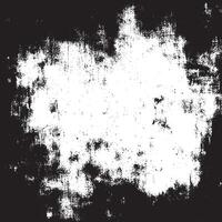 Black and white abstract noise texture with grunge debris, including distressed particles and dust, adding to its rough and vintage feel vector