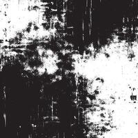 Black and white grunge texture with distressed noise, incorporating small particles, debris, and dust scratches, giving it a rugged and aged look vector