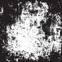 A distressed grunge texture in black and white, featuring noise with small particles, scattered debris, and dust scratches, creating a worn and chaotic appearance vector