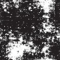 A black and white abstract grunge texture featuring noise, with distressed particles and dust scattered throughout, creating a chaotic and worn appearance vector